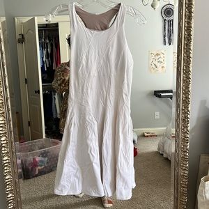 White Lululemon Tennis Dress